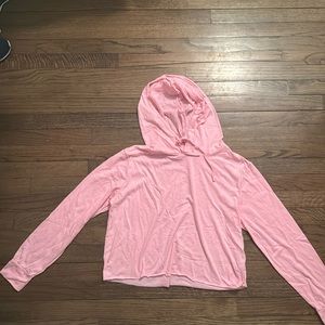 Pink Hooded Shirt